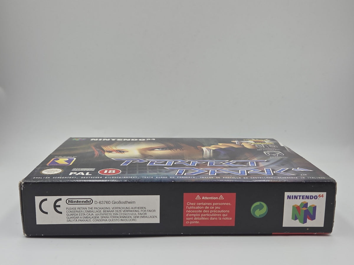 N64 Nintendo 64 Spiel Perfect Dark mit OVP und Anleitung EUR