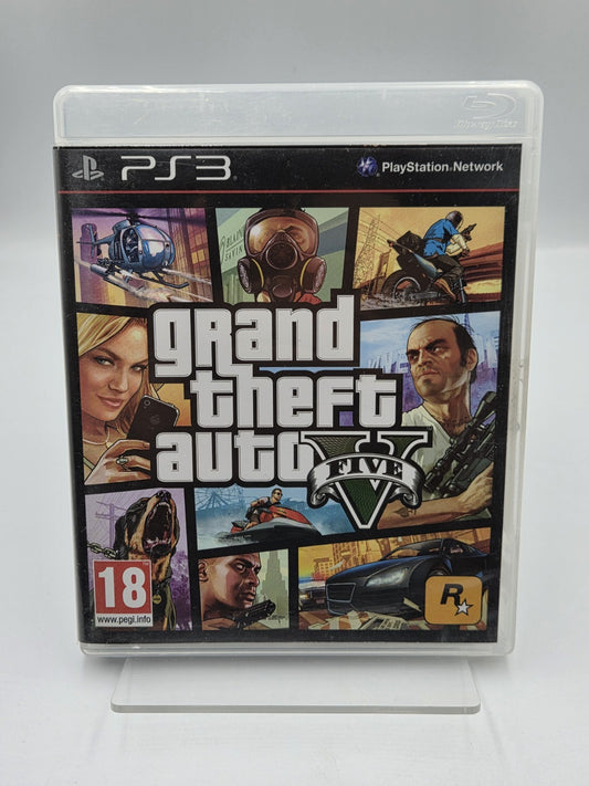 PS3 Playstation 3 Grand Theft Auto V Five mit OVP und Anleitung