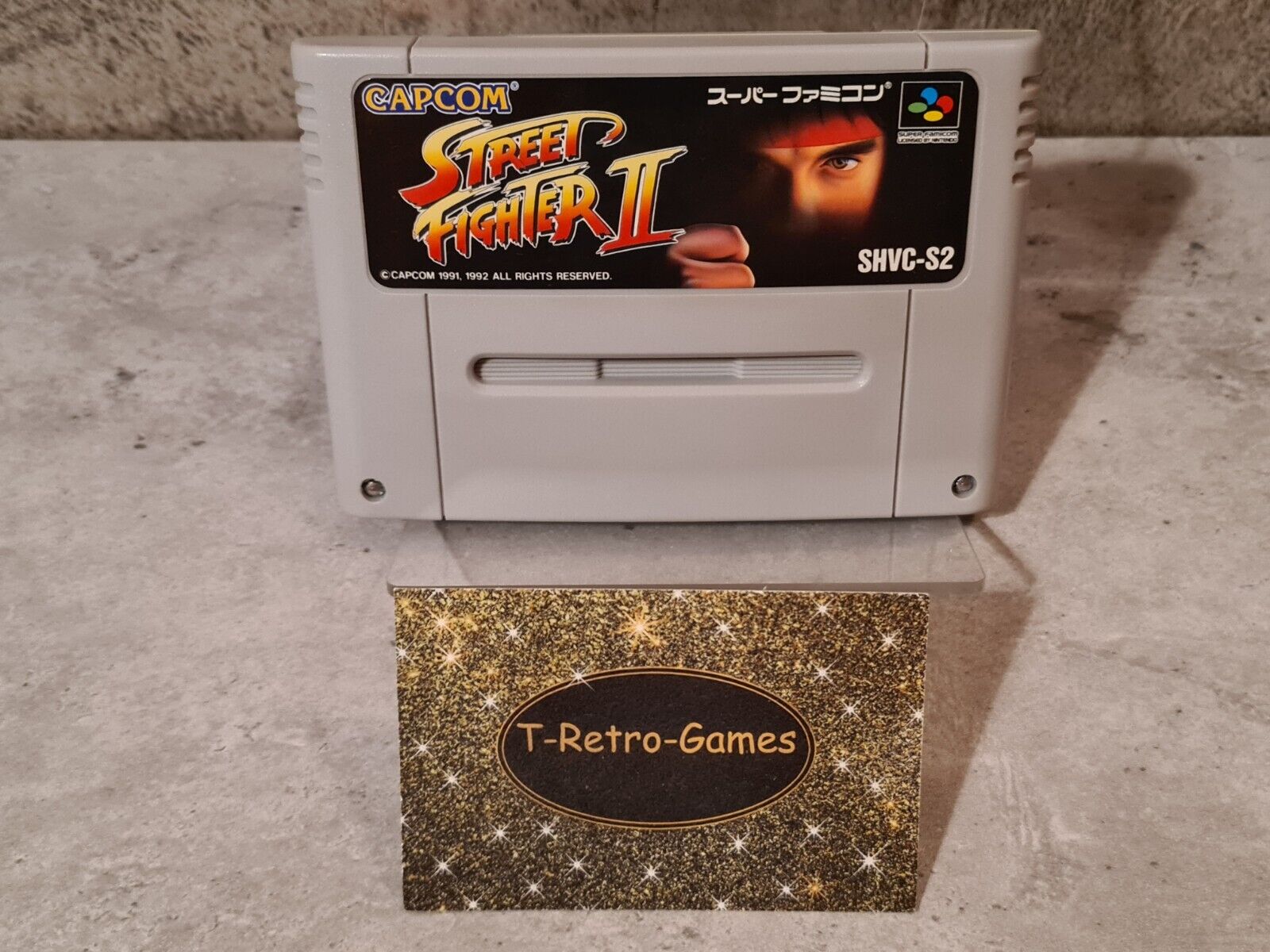 SFC Super Famicom NTSC-J Street Fighter II Modul Japan - T-Retro-Games 