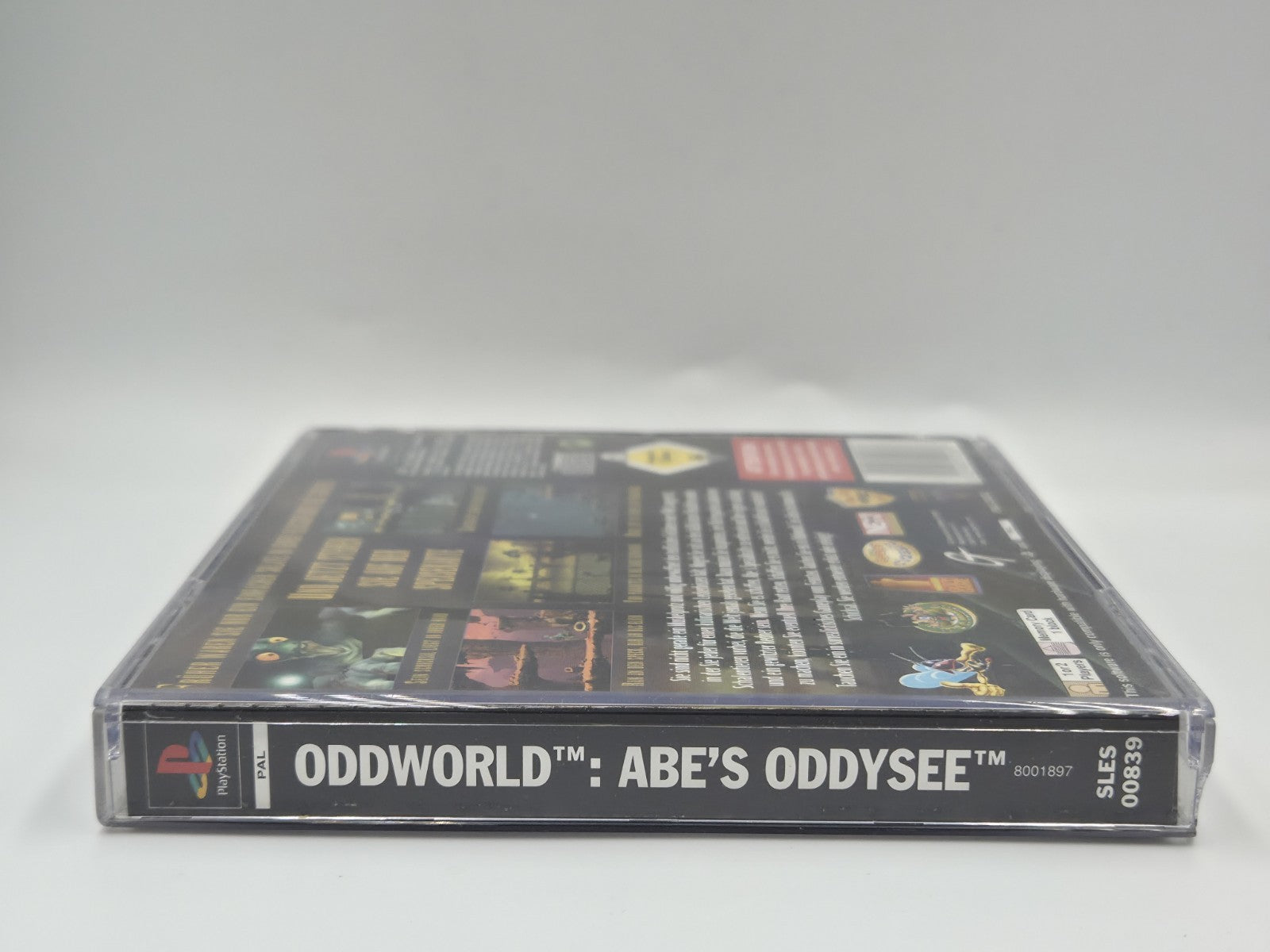 PS1 Playstation 1 Spiel Oddworld Abe's Oddysee mit OVP + Anleitung Deutsch