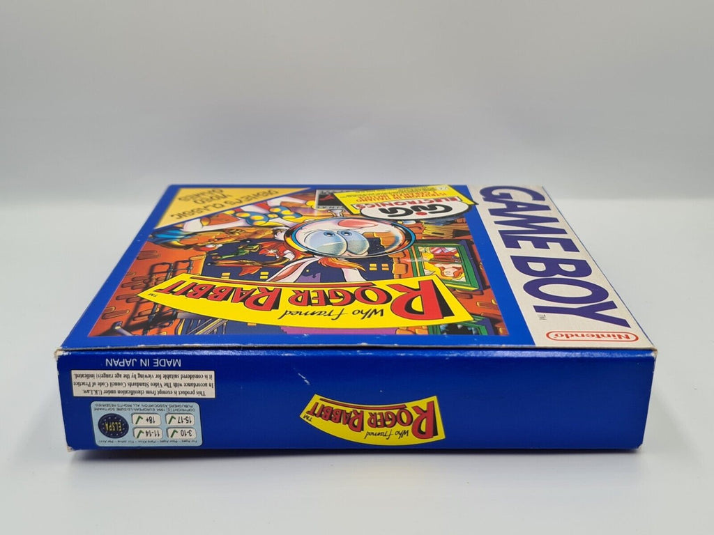 Nintendo Game Boy Classic Who Framed Roger Rabbit mit OVP und Anleitung ENGL - T-Retro-Games 