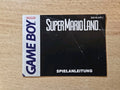 Game Boy Classic Super Mario Land Spielanleitung Instruction Booklet NOE