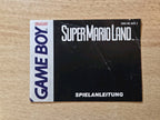 Game Boy Classic Super Mario Land Spielanleitung Instruction Booklet NOE