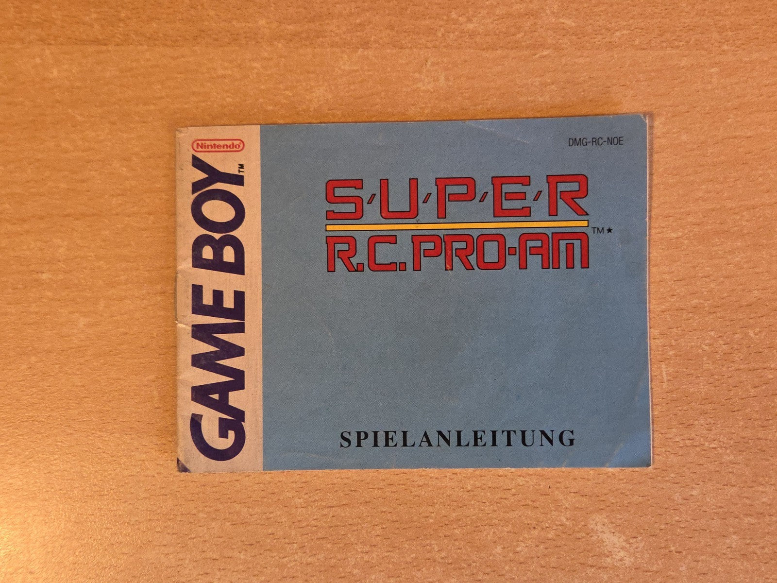 Game Boy Classic Super R.C. Pro-Am Spielanleitung Instruction Booklet NOE