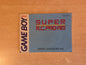 Game Boy Classic Super R.C. Pro-Am Spielanleitung Instruction Booklet NOE