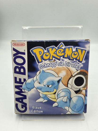 Nintendo Game Boy Classic Pokemon Blaue Edition mit OVP und Anleitung NOE