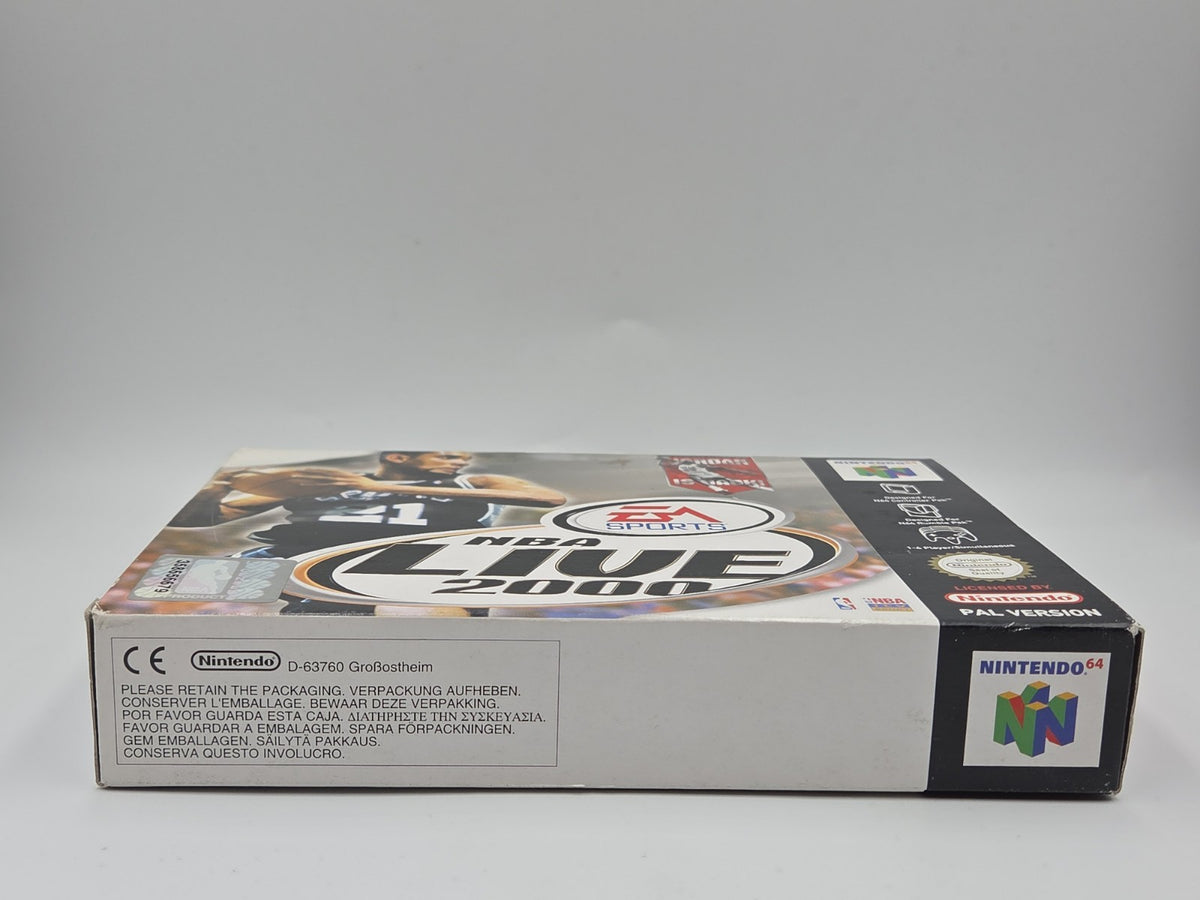 N64 Nintendo 64 Spiel NBA Live 2000 mit OVP und Anleitung EUR