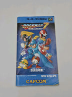 SFC Super Famicom Rockman 7 mit OVP und Anleitung Japan