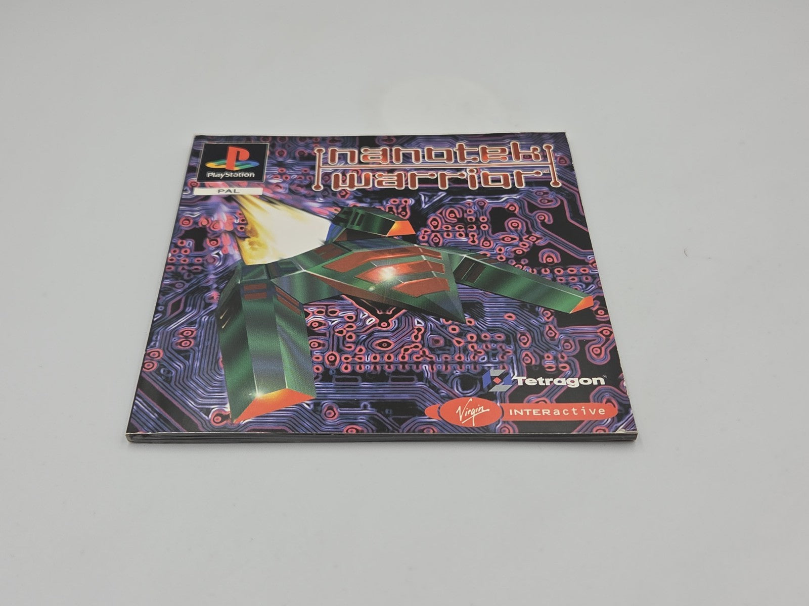 PS1 Playstation 1 Spiel Nanotek Warrior mit OVP und Anleitung Multilingual