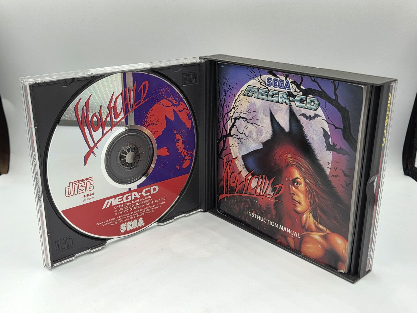 Sega Mega-CD Wolfchild mit OVP und Anleitung Multi Language 