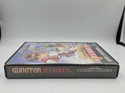 Sega Mega Drive Spiel Gunstar Heroes mit OVP und Anleitung Multi Language 