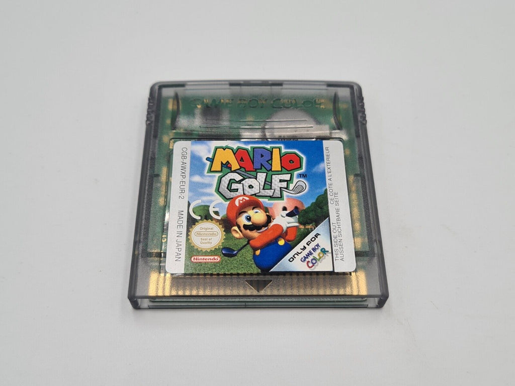 Nintendo Game Boy Color Mario Golf mit OVP und Anleitung EUR - T-Retro-Games 