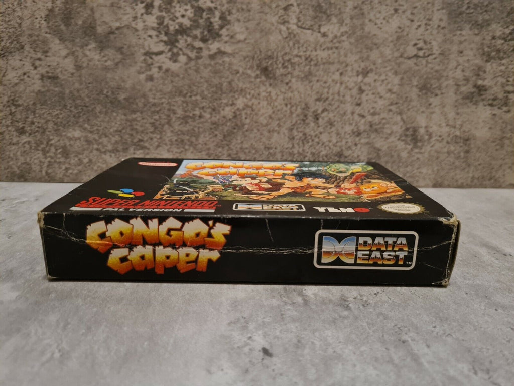 SNES Super Nintendo Congo's Caper mit OVP und Anleitungen NOE - T-Retro-Games 
