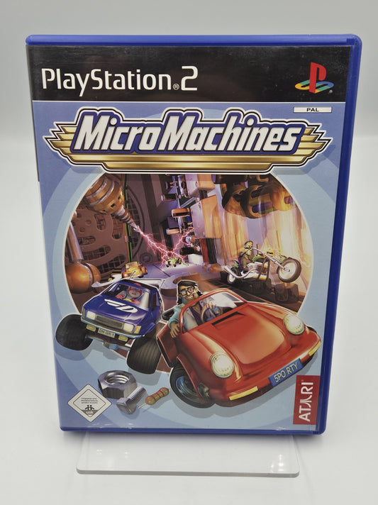 PS2 Playstation 2 Micro Machines mit OVP und Anleitung Deutsch 