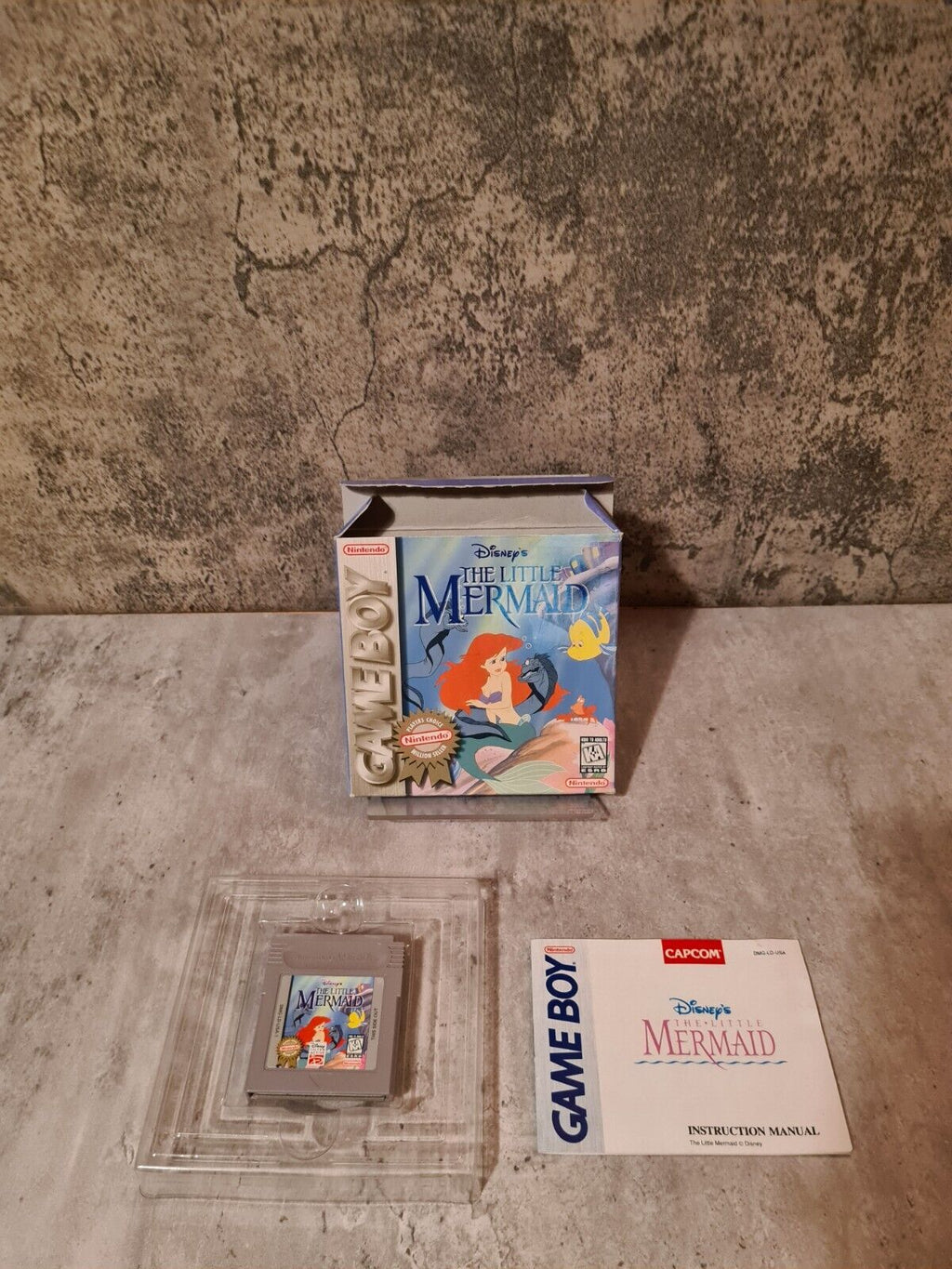 Nintendo Game Boy Classic Disney's The Little Mermaid mit OVP und Anleitung USA - T-Retro-Games 
