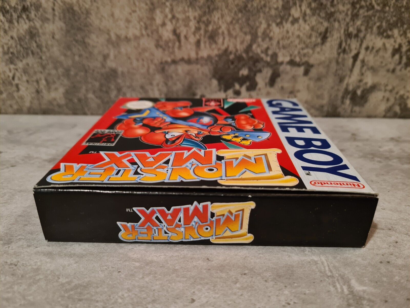 Nintendo Game Boy Classic Monster Max mit OVP und Anleitung FRG - T-Retro-Games 