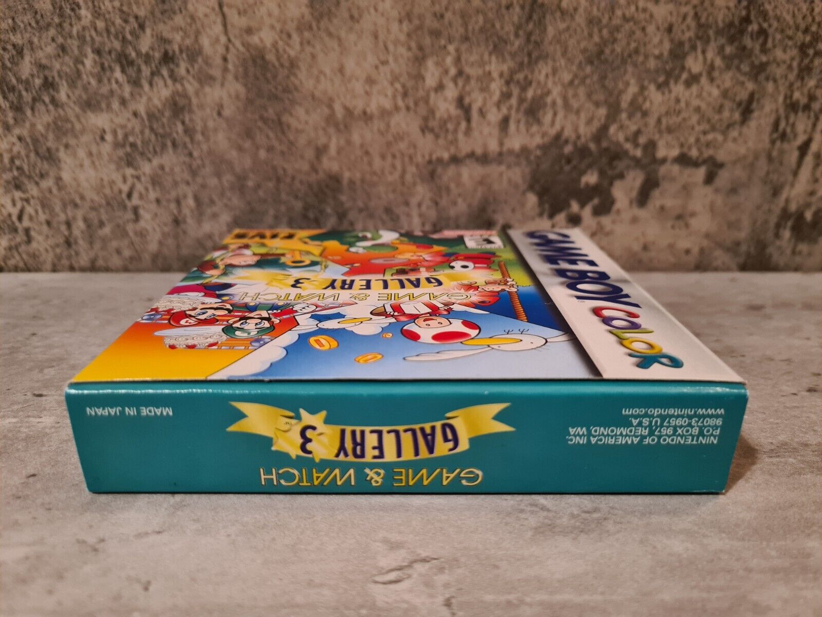 Nintendo Game Boy Color Game & Watch Gallery 3 mit OVP und Anleitung USA - T-Retro-Games 