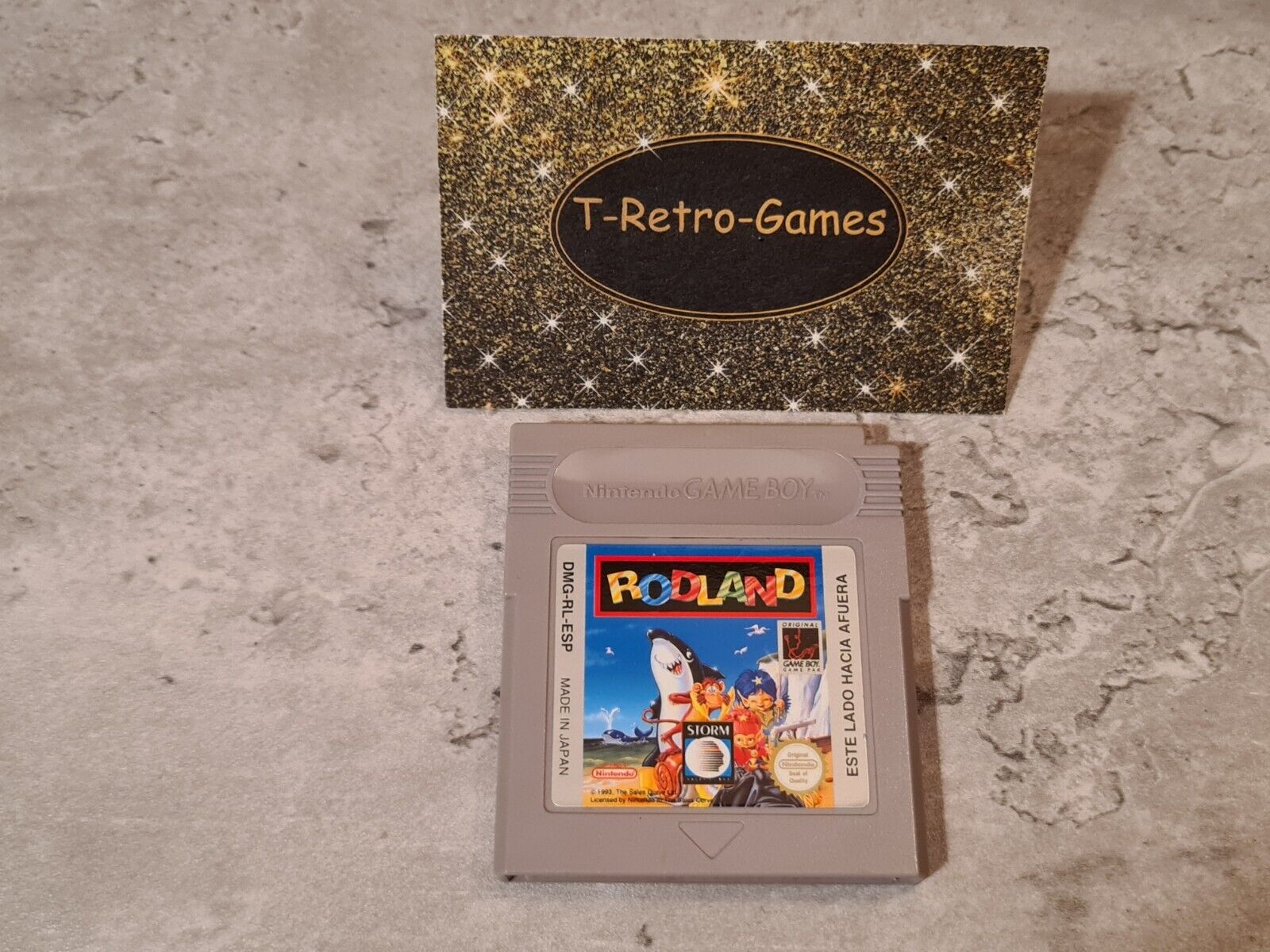 Nintendo Game Boy Classic Spiel Rodland Modul ESP - T-Retro-Games 