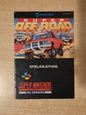 SNES Super Nintendo Super Off Road Spielanleitung Instruction Booklet NOE