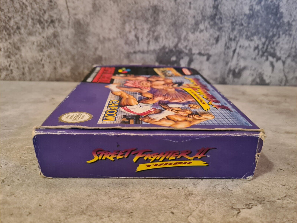 SNES Super Nintendo Street Fighter II Turbo mit OVP und Anleitung NOE - T-Retro-Games 