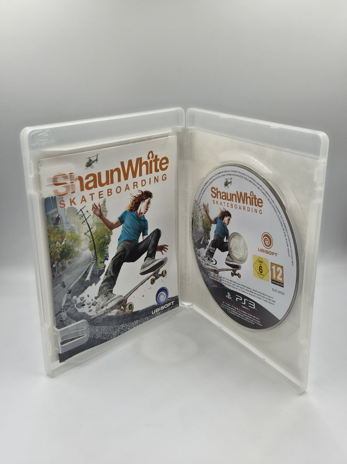 PS3 Playstation 3 Spiel Shaun White Skateboarding mit OVP und Anleitung Deutsch