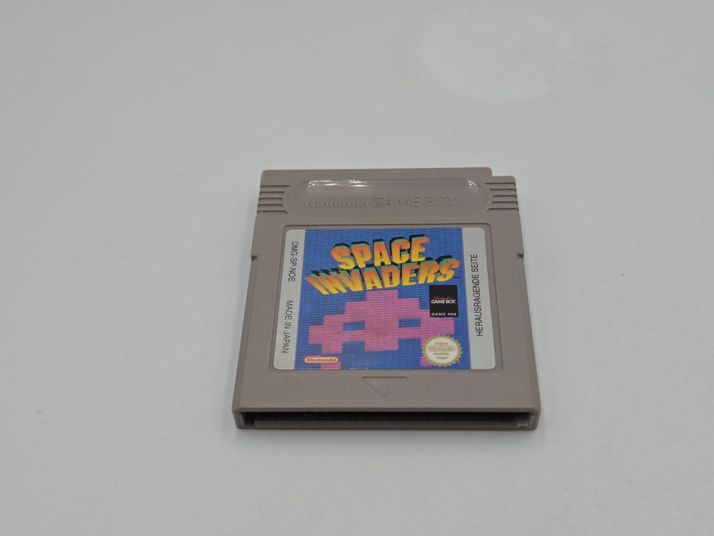 Nintendo Game Boy Classic Spiel Space Invaders mit OVP und Anleitung NOE