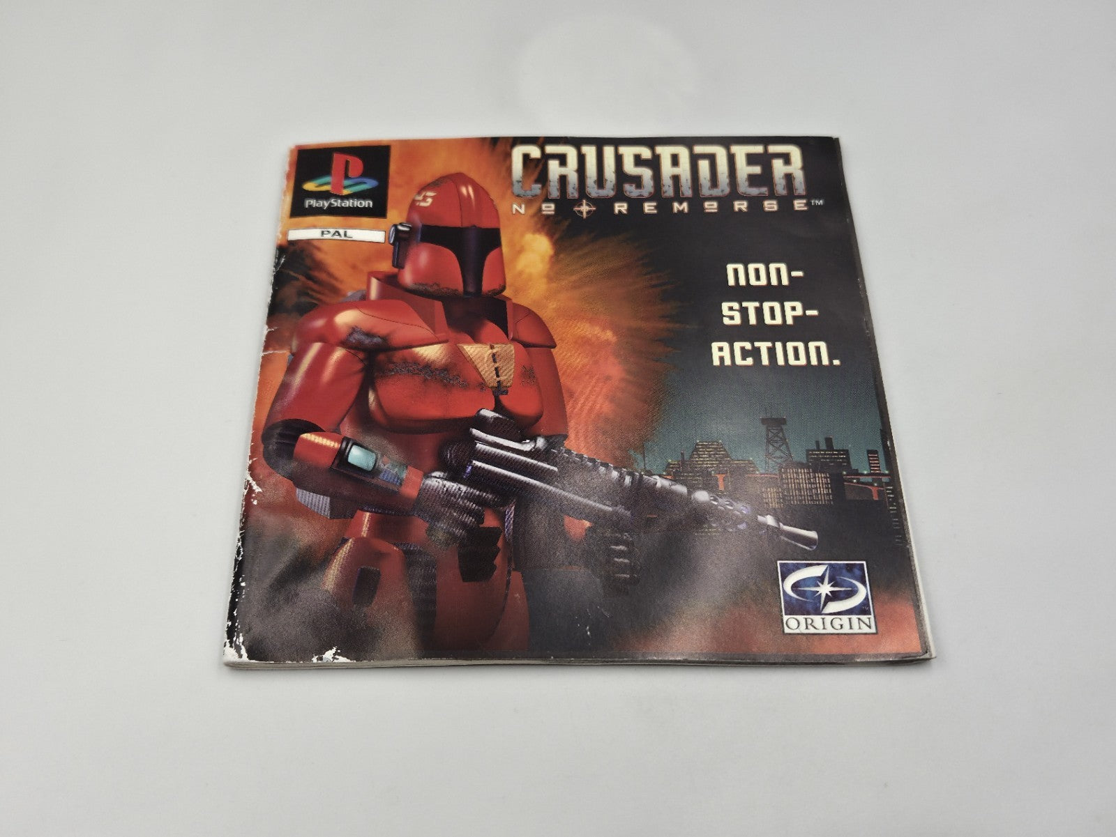 PS1 Playstation 1 Spiel Crusader No Remorse mit OVP + Anleitung Deutsch 