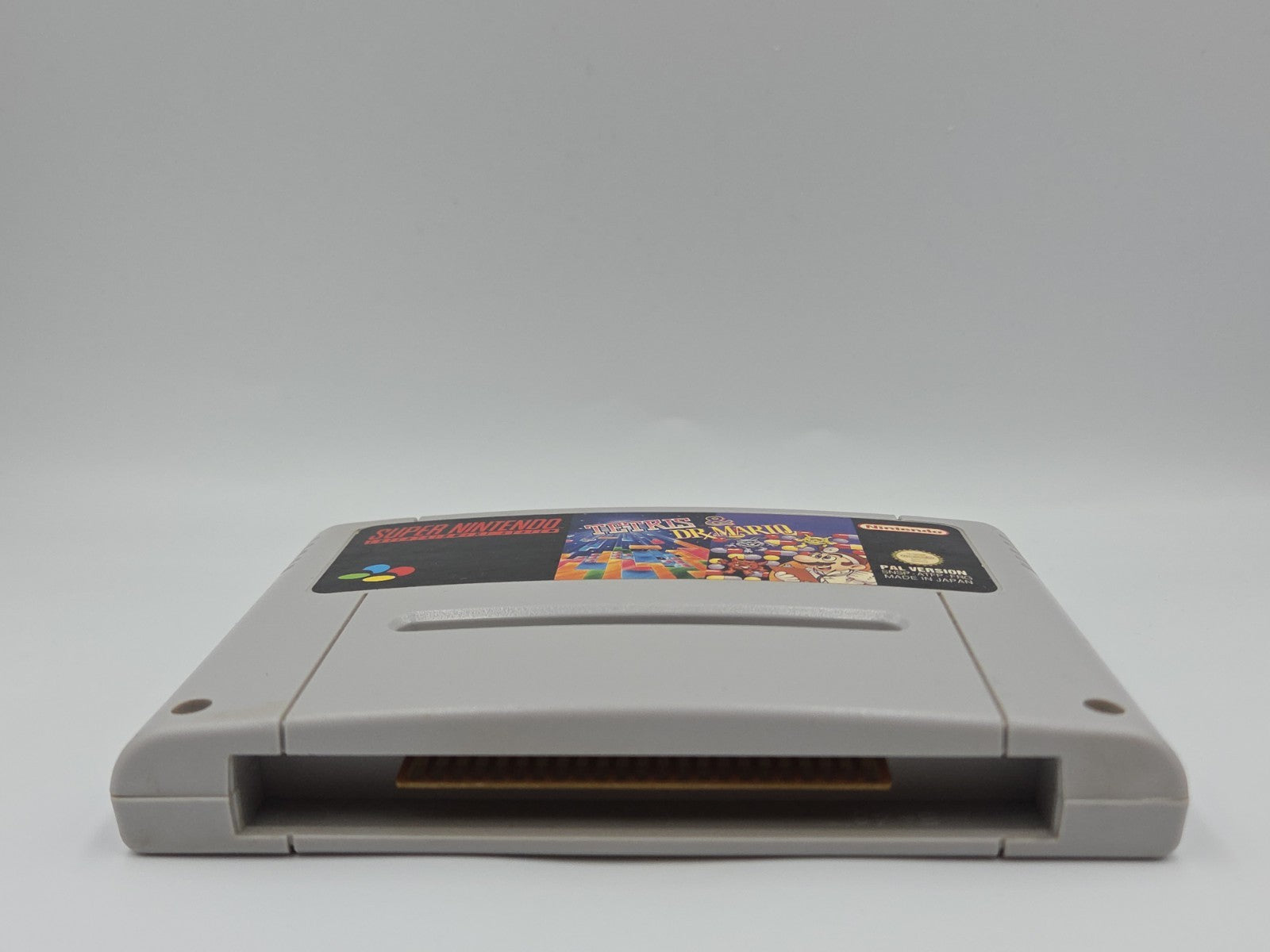 SNES Super Nintendo Spiel Tetris & Dr. Mario FRG Modul