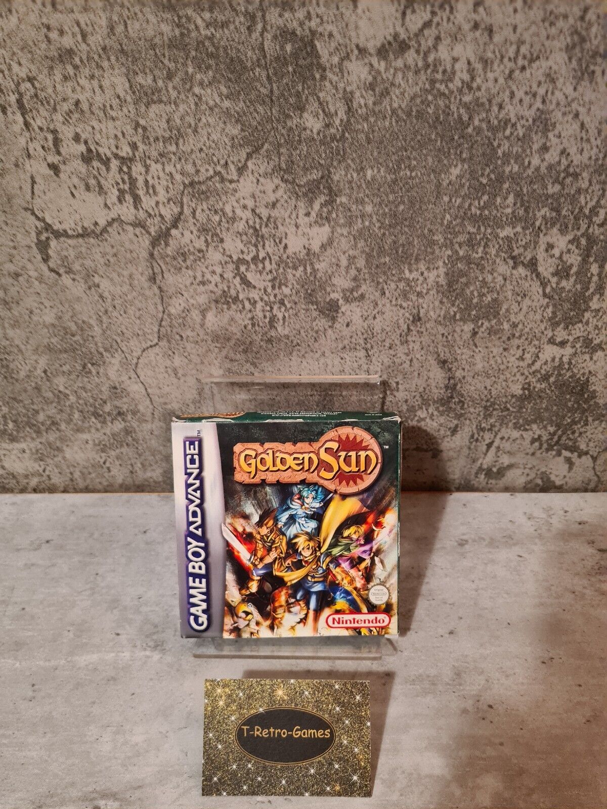 Nintendo Gameboy Advance Golden Sun mit OVP und Anleitung EUR - T-Retro-Games 