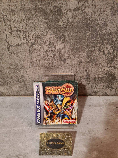 Nintendo Gameboy Advance Golden Sun mit OVP und Anleitung EUR - T-Retro-Games 