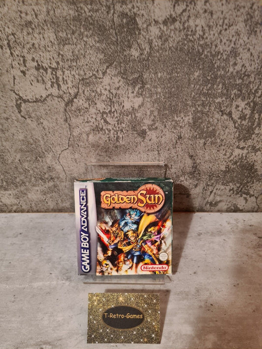 Nintendo Gameboy Advance Golden Sun mit OVP und Anleitung EUR - T-Retro-Games 