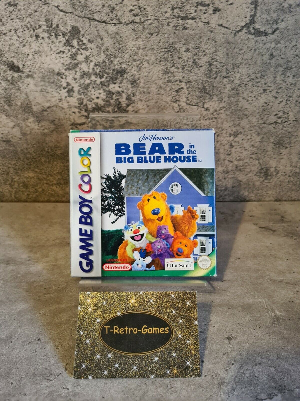 Nintendo Game Boy Color Bear in the Big Blue House mit OVP und Anleitung EUR - T-Retro-Games 