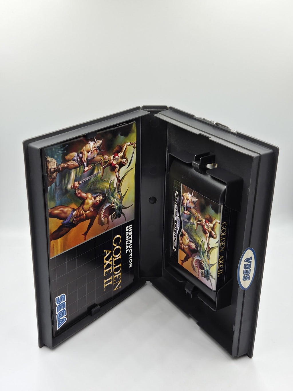 Sega Mega Drive Spiel Golden Axe II mit OVP und Anleitung Multilingual 