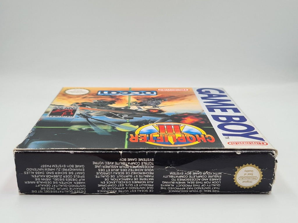 Nintendo Game Boy Classic Choplifter III mit OVP und Anleitung EUR - T-Retro-Games 