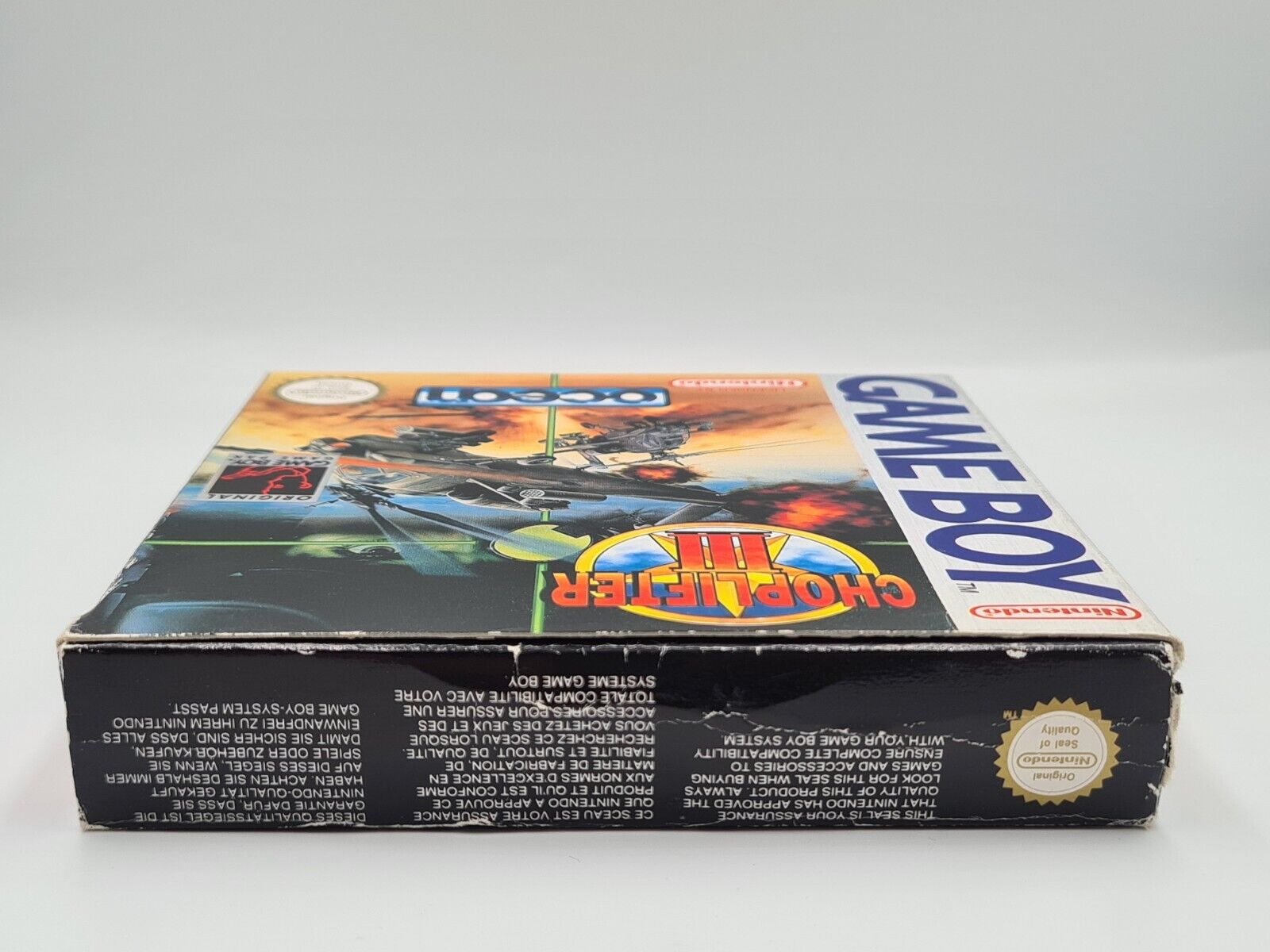 Nintendo Game Boy Classic Choplifter III mit OVP und Anleitung EUR - T-Retro-Games 