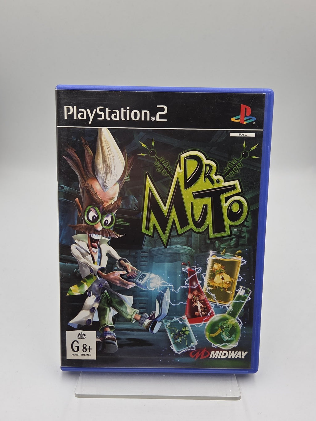 PS2 Playstation Spiel 2 Dr. Muto mit OVP und Anleitung AUS
