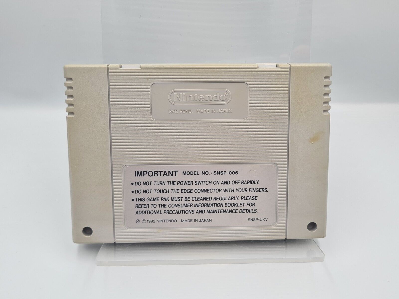 SNES Super Nintendo Super Probotector Alien Rebels UKV Modul - T-Retro-Games 