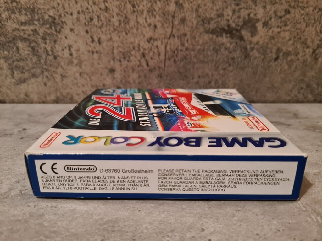 Gameboy Color Spiel Die 24 Stunden von Le Mans mit OVP und Anleitung NOE - T-Retro-Games 