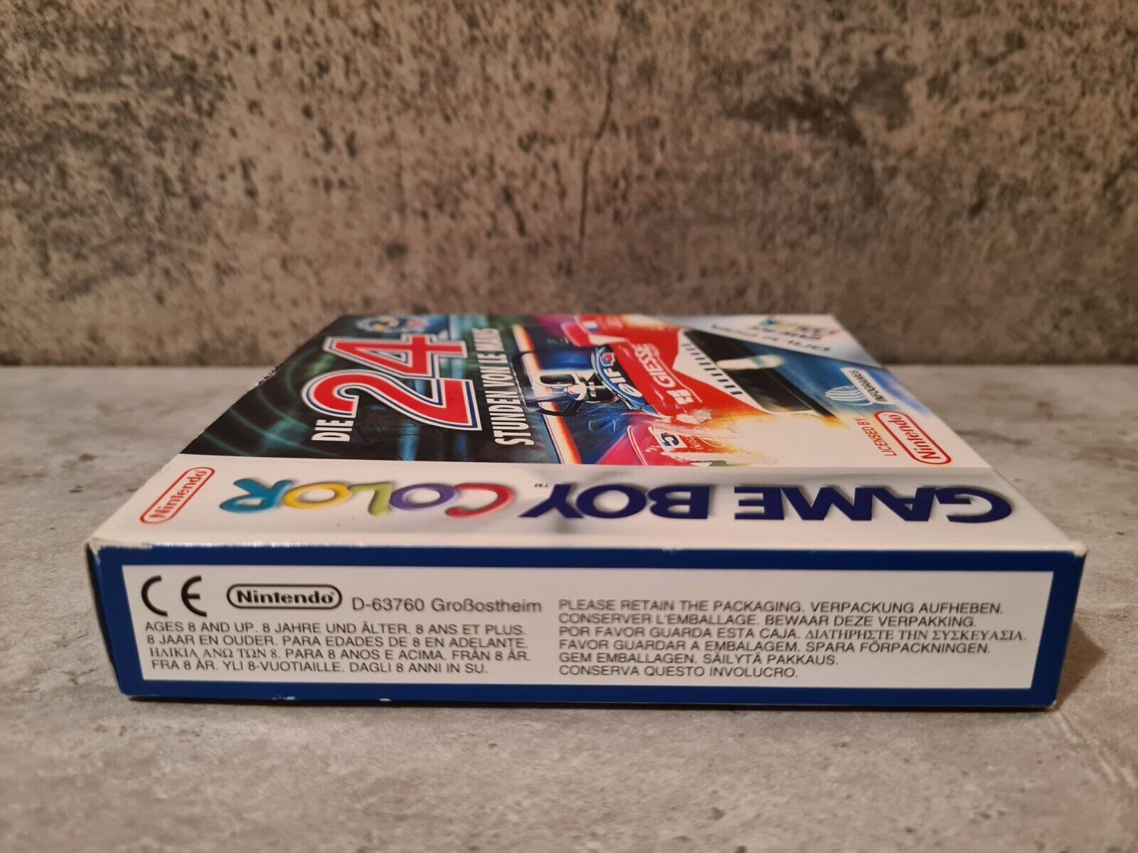 Gameboy Color Spiel Die 24 Stunden von Le Mans mit OVP und Anleitung NOE - T-Retro-Games 