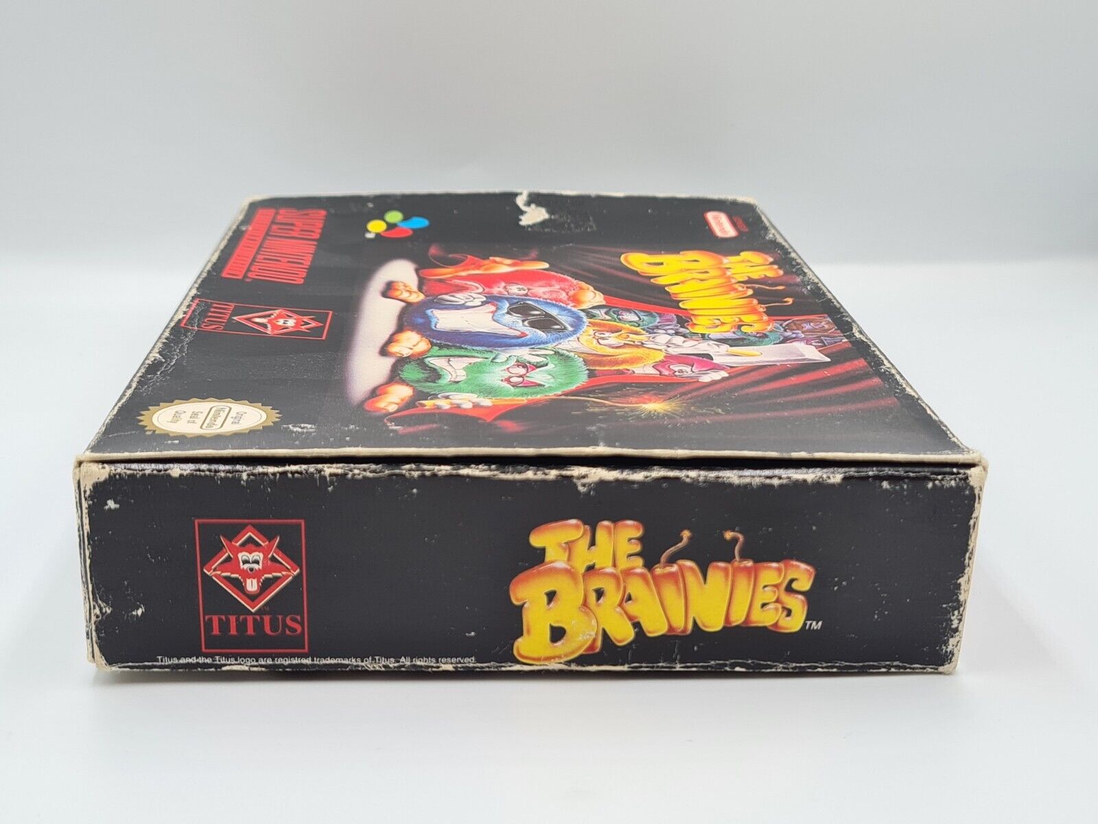 SNES Super Nintendo The Brainies mit OVP und Anleitung EUR - T-Retro-Games 