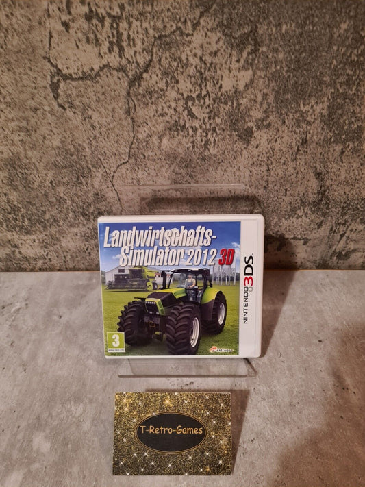 Nintendo 3DS Landwirtschafts-Simulator 2012 3D mit OVP und Anleitung EUR - T-Retro-Games 