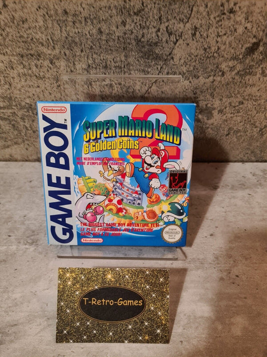 Nintendo Gameboy Super Mario Land 2 : 6 Golden Coins mit OVP und Anleitung FAH - T-Retro-Games 