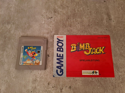 Nintendo Game Boy Bomb Jack mit OVP und Anleitung NOE - T-Retro-Games 