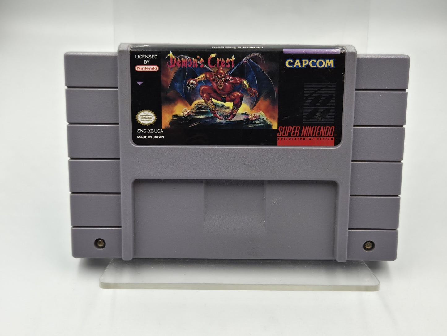SNES Super Nintendo Demon's Crest NTSC USA Modul