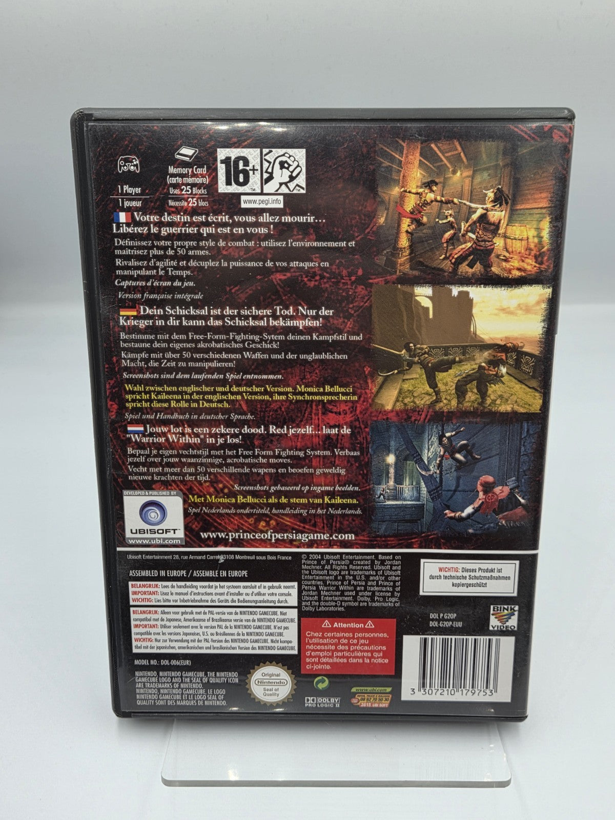 Nintendo GameCube Prince of Persia Warrior Within mit OVP und Anleitung EUU - T-Retro-Games 