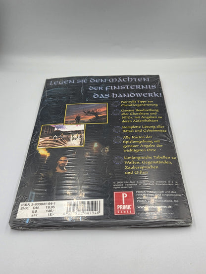 Prima's Offizielles Lösungsbuch Arcatera Die Dunkle Bruderschaft Sealed Neu New