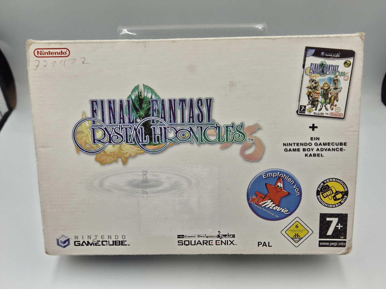 GameCube Final Fantasy Crystal Chronicles GBA Link Kabel Bundle OVP
