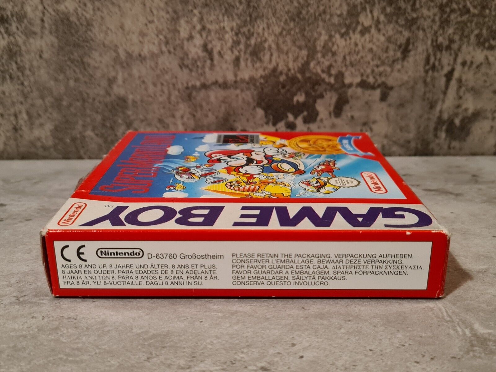 Nintendo Game Boy Classic Super Mario Land mit OVP und Anleitung NOE - T-Retro-Games 