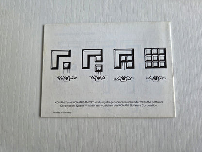 Game Boy Classic Quarth Spielanleitung Instruction Booklet NOE