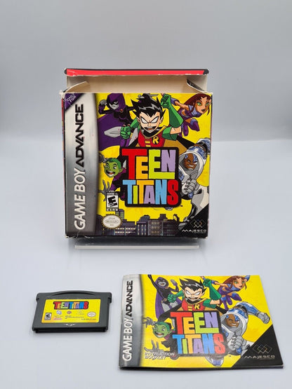 Nintendo Game Boy Advance Teen Titans mit OVP und Anleitung USA - T-Retro-Games 